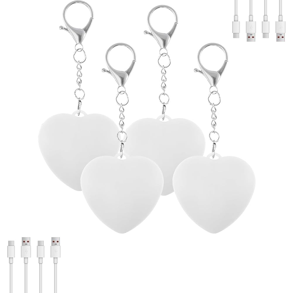 UDSKNV[KSL Touch Sensor Enabled USB Rechargeable Mini LED Lamp for Handbags(4 PCS)- Purse Light Design