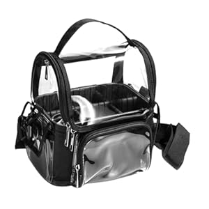 Pistro 1 Transparentes Kosmetik- und Rasieretui