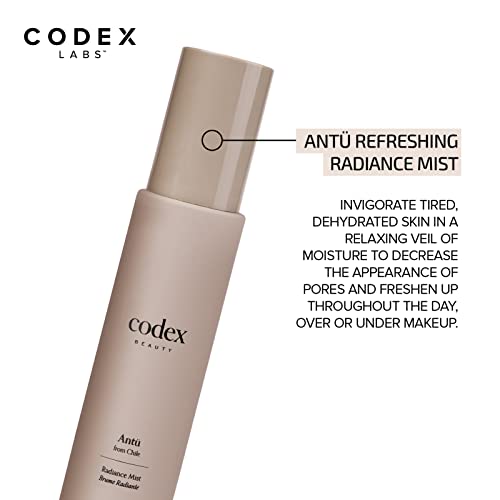 Codex Labs Toner For Face | Toning Radiance Mist, Hyaluronic Acid, Toning Spray, Aha,Bha, Mango, Ewg(Climate Pledge Friendly), Microbiome Friendly, Vegan | 100 Ml #TOP1