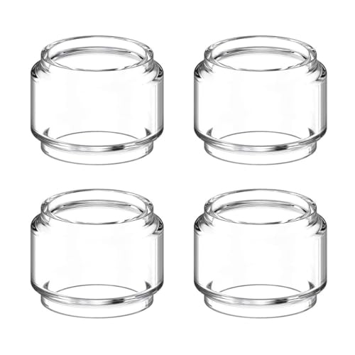 4 pièces Réservoirs de Rechange en Verre Remplacement Tank pour Aspire Nautilus 3 compatible avec Aspire Zelos 3 Kit