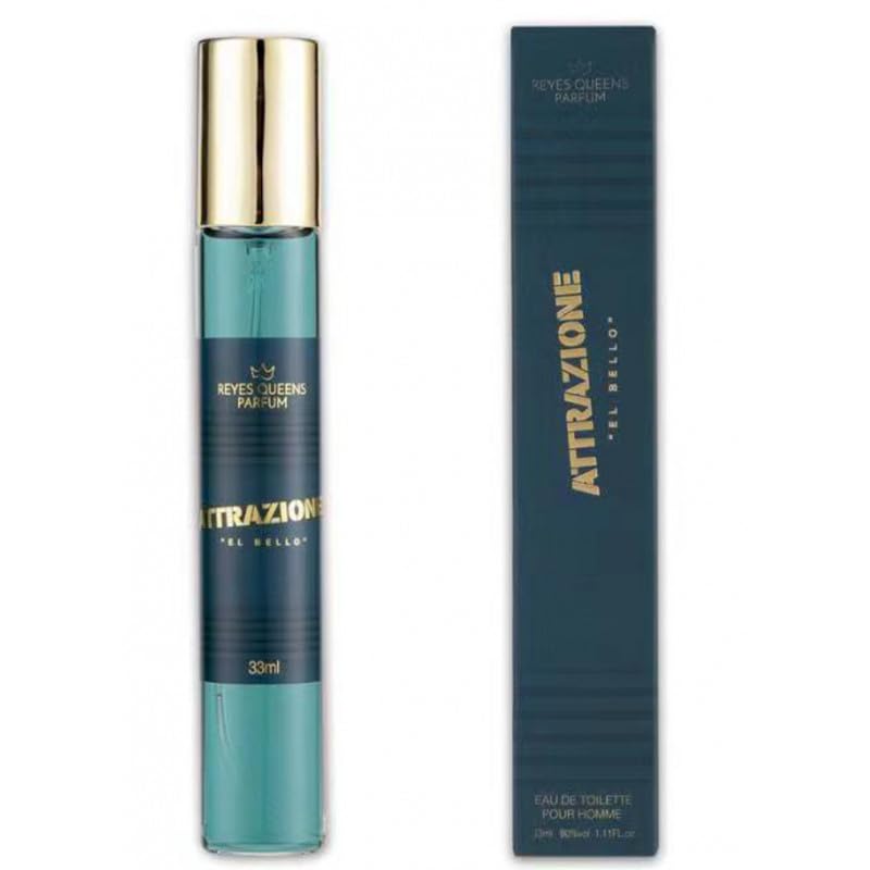 Attrazione El Bello, Men Eau de Toilette, Perfume de Equivalencia Colonia Equivalente para Hombre, 33 ml Fragancia Duradero, Elegante y Sofisticado R047