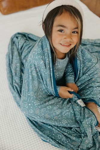 Image of Copper Pearl Jumbo 3-Layer Baby Blanket: Soft Baby Quilts for Boys and Girls | Breathable, Cozy, Toddler Blanket | Baby Quilt for Newborns | 60x72 Premium Material | Hogwarts