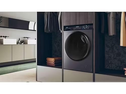 Machine à laver hublot séchante Haier I Pro Series 3 HWD80 B14939S8 largeur : 60 cm profondeur : 64 cm hauteur : 85 cm 8 kg 1400 toursmin - vue 8