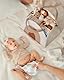 Baby Windel Caddy Veranstalter, Baumwollseil große Dusche Caddy für neugeborene Jungen und Mädchen, Geschenk für Baby-Dusche-Liste, neugeborenen Essentials Korb (Beige)