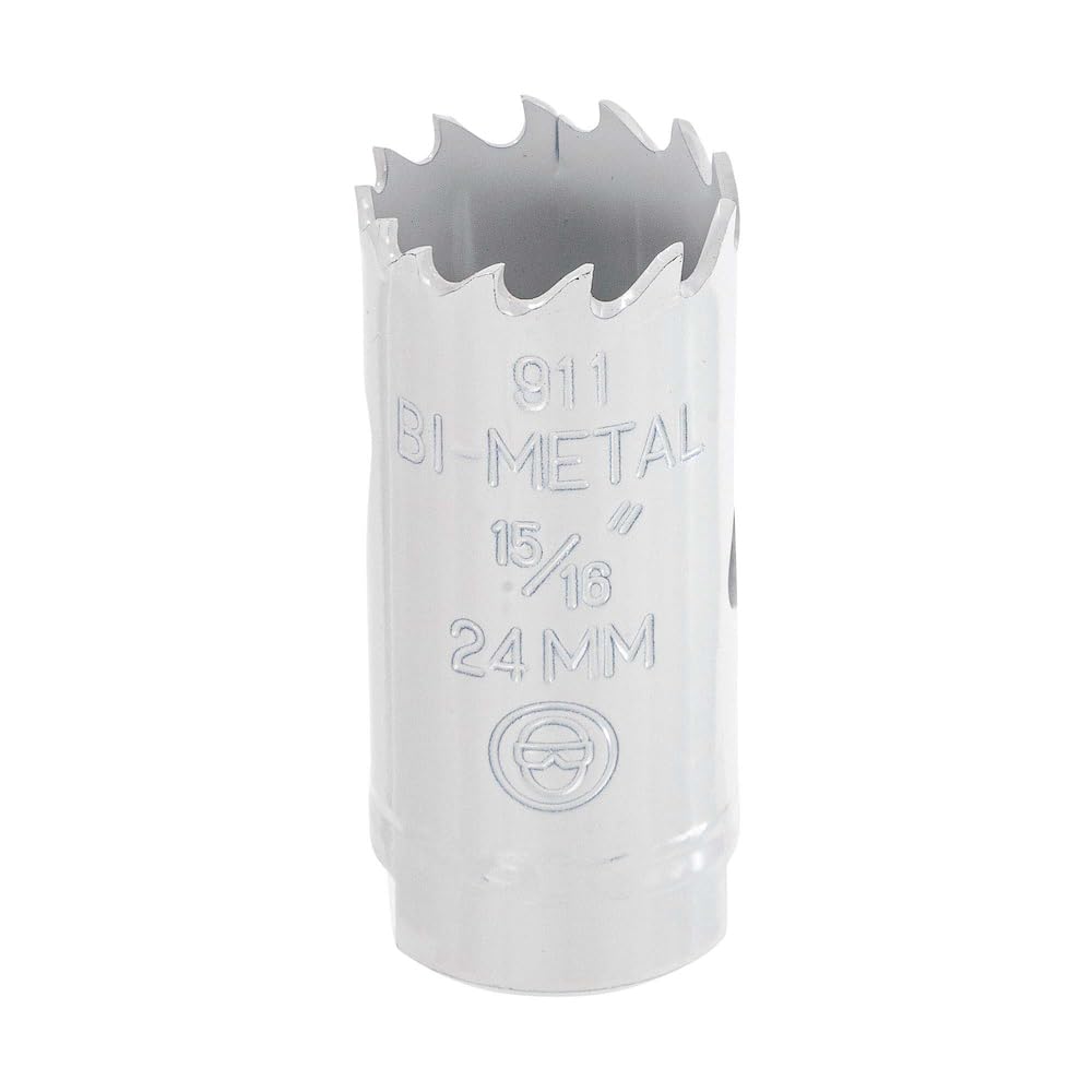 Bosch 2608580396 HSS Bi-Metal Hole Saw for Standard Adaptor 14 mm 9/16 inches, grey, 24 mm - Image 2