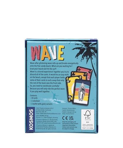 Thames & Kosmos WAVE, Cooperative Card Game - Image 3