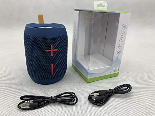 Haut-parleur Bluetooth étanche mini bleu avec son immersif et grande autonomie