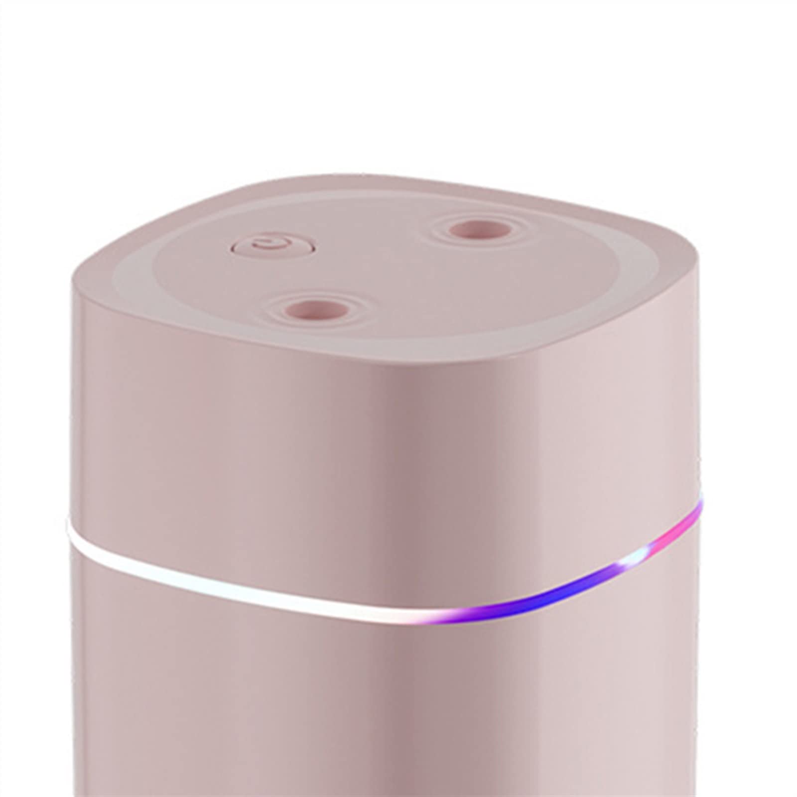 nawilżacz 600ml nawilżacz aromaterapeutyczny dyfuzor olejków eterycznych lampka nocna oczyszczony nawilżacz powietrza ultradźwiękowy USB Air Cool Machine Sypialnia(Pink)