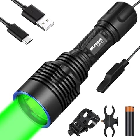 SAOPRKLER Stalker-Z2 Green Light for Hunting Flashlight Predator Light Kit,Spotlight Torch for Hog Hunting Accessories,Boar,Coyote Hunt Gear,Hunter Gift for Mens Cover