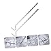 BESPORTBLE 2pcs Telescoping Snake Grabber Hooks Stainless Steel Reptile Catching Tools Comfortable Grip for Safe Handling of Snakes and Reptiles