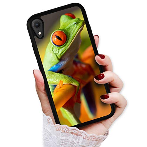 Aeiniwer For Iphone Xr, Art Design Soft Back Case Phone Cover, Hot12821 Green Frog 12821 #TOP6