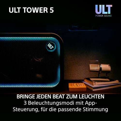 Sony ULT Tower 5 tragbarer kabelloser Bluetooth-Partylautsprecher