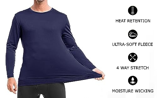 Therma Pro Thermal Shirt for Men Long Sleeve Thermal Compression Tops for Men Base Layer Cold Weather2