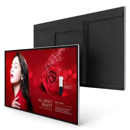 Image of 21.5 inch Capacitive Touchscreen Industrial Monitor, Digital Signage Display for Advertising, 2+32G Android System, Smart Split Screen, Built-in Speakers, USB, HDMI Ports 21Inch