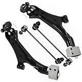 SCITOO 4pcs Suspension Kit For 2012-2015 For Chevrolet Captiva Sport 2008-2010 For Saturn Vue 2007-2009 For Suzuki XL-7 w/Suspension Parts Lower Control Arm and Ball Joint Sway Bar End Link