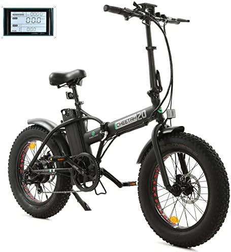 ECOTRIC Electric Bike 500W Folding Ebike 20 ECOTRIC Electric Bike 500W Folding Ebike 20″ Fat Tire Foldable Electric Bicycle 48V 12.5AH Lithium Removable Battery Beach Snow Mountain E-Bike Commute Ebike for Adults Shimano 7-Speed