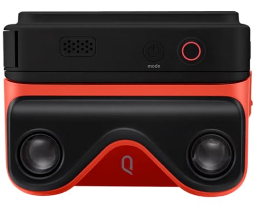 KanDao QooCam Ego - Caméra 3D intégrée avec visionneuse, vidéos 4K, Affichage stéréoscopique instantané, idéale pour Les Voyages, Les fêtes, Appareil...