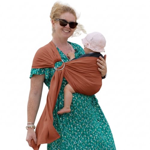 Naturioù Simply Sling – Écharpe de Portage Bébé à Anneaux