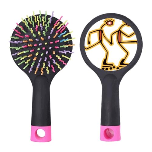 Brosse à cheveux démêlante égyptienne coussin pour coiffure patinage