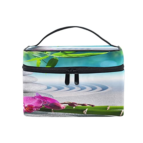 Trousse de maquillage zippée COZYhome avec poignée pour femmes