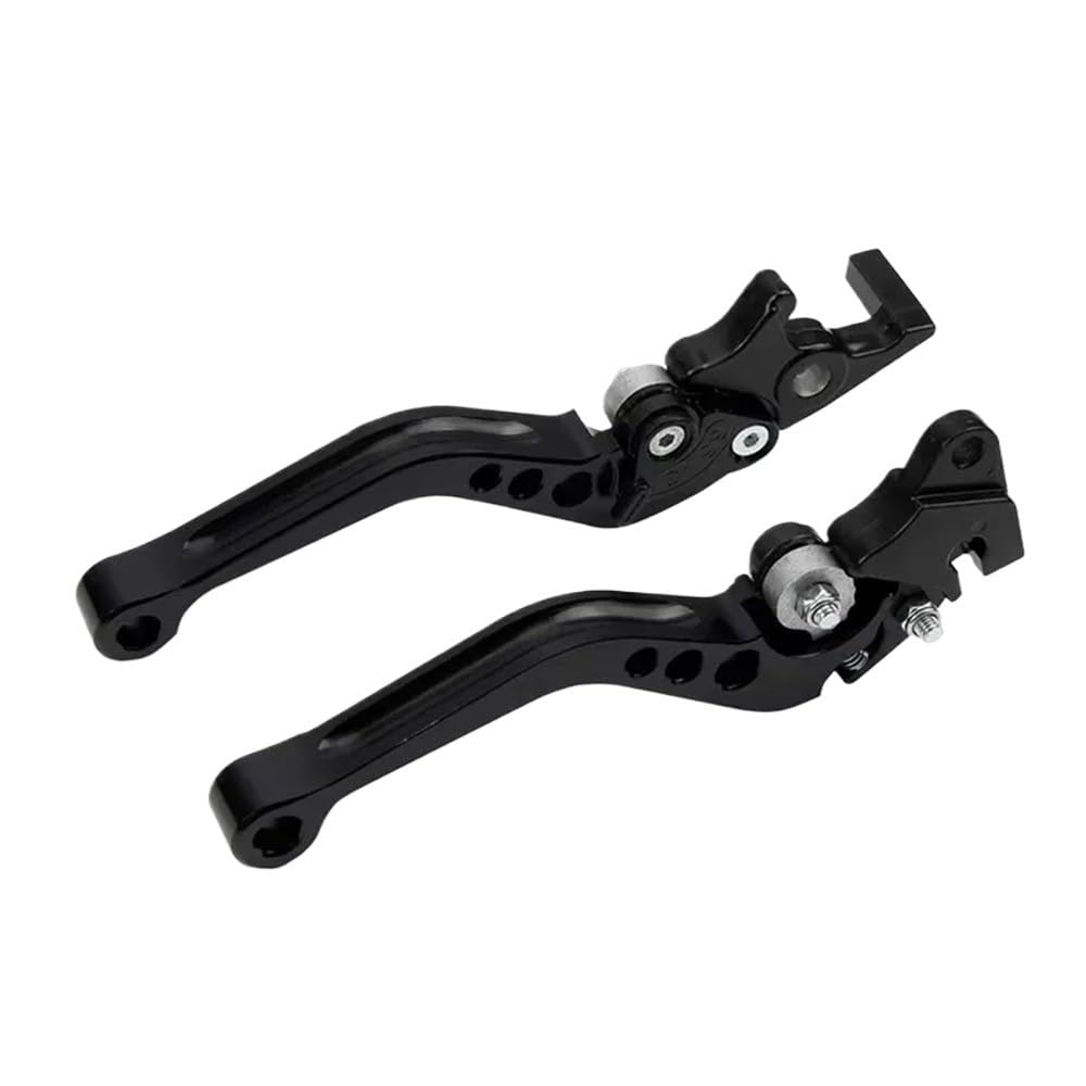 BEQLXTA Brake Clutch Adjustable Lever​ CNC Alloy Motorcycle Brake Handle Universal for Motorbike Modification CNC Motorcycle Clutch Drum Brake Lever Handle