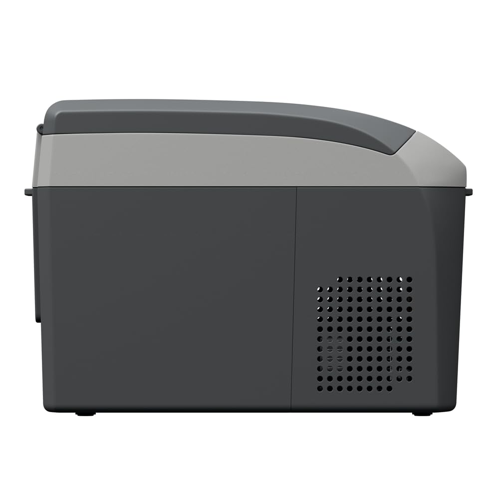 Yolco ARC18 lodówka podróżna z kompresorem, 16 l, 12 V, 24 V, 230 V, elektryczna, przenośna, kempingowa, mini zamrażarka, od -18°C do +10°C, cicha lodówka chłodząca z funkcją turbo, do samochodu