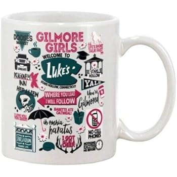 Luke S Latte Coffee Mug Claw Hammer Double Sided Mug Inspired By Gilmore Girl Amazon De Kuche Haushalt