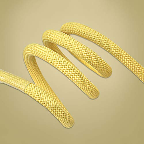 Cuerda Kernmantle de Baja Elasticidad, Cuerda estática ignífuga de Alta Resistencia, Equipo Multifuncional ignífugo for Exteriores, Fuerza de tracción(8mmx20m)