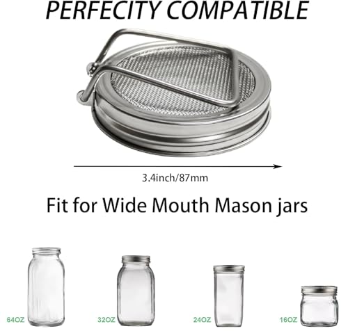 2 Pack Sprouting Lids - image 2