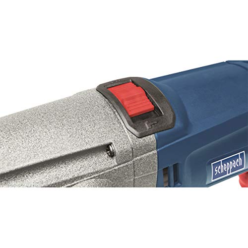 SCHEPPACH DI1050 Schlagbohrmaschine (Bohrmaschine 1050W, 2800/min Drehzahl, 2 Funktionen in 1 – Hammer und Bohrer) inkl. 360 Grad verstellbarem Zusatzhandgriff und Koffer – Bild 4