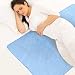 Bed Pads for Incontinence Washable Large (34" × 52"), Reusable Waterproof Bed Underpads with Non-Slip Back for Adults, Kids, Women or Pets, Blue