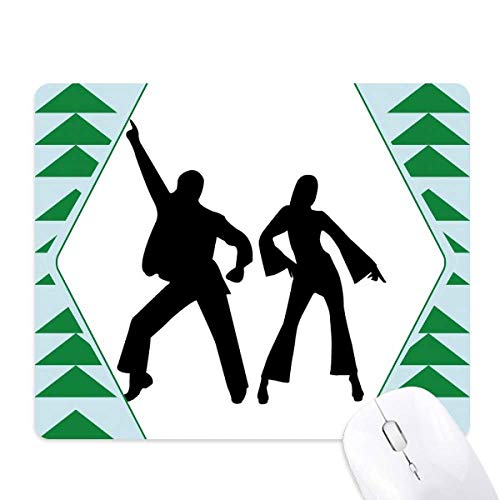 Tapis de souris green pine tree : le confort au bureau pour fan de sport et danse