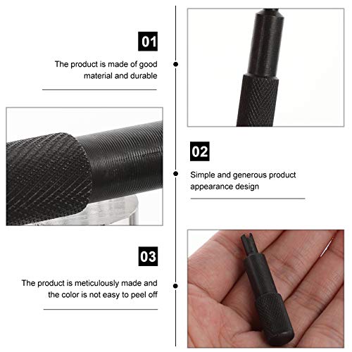 CLISPEED Ferramenta de Remoção de Núcleo de Válvula Ferramenta de Reparo de Núcleo de Válvula de Car