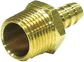 JMF Brass 1/8 in. Dia. x 3/8 in. Dia. Adapter 1 pk