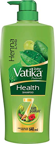 dabur vatika naturals health shampoo 640ml