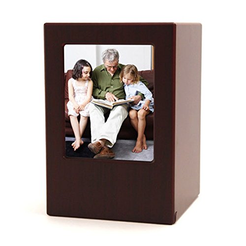 Buy Photo Frame Wood Memorial Urn for Loved Ones Large Holds Up to