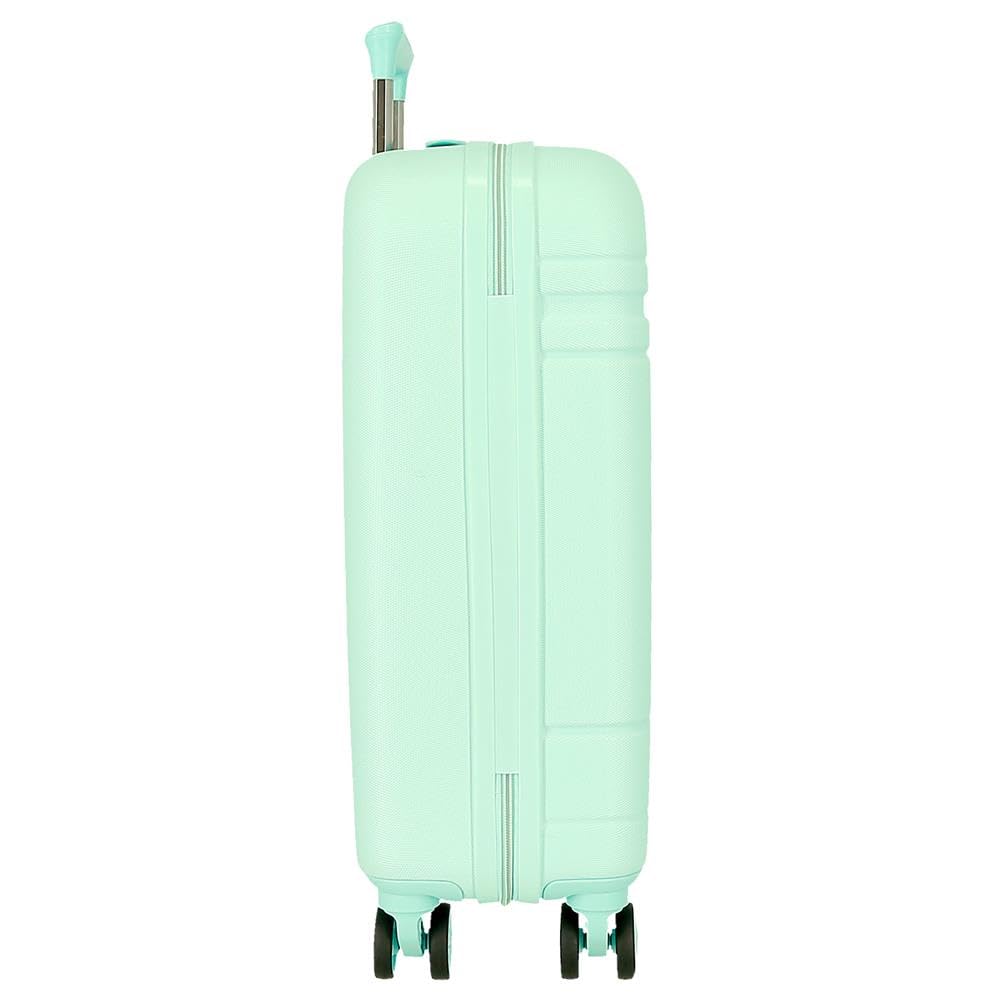 Movom Galaxy valigia rigida realizzata in ABS, chiusura a combinazione laterale, 4 ruote doppie, bagaglio a mano, interno pratico con un compartimento.