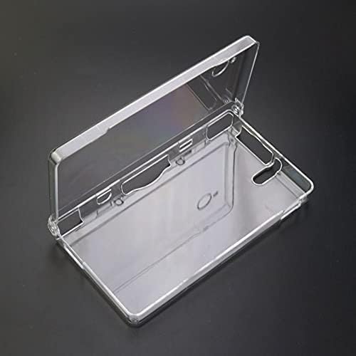 Transparent Clear Crystal Case Hard Cover Shell for Nintendo DSi NDSi Console Replacement Kit