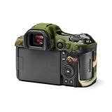 easyCover - Silikonowa torba na aparat - ochrona aparatu - Canon R5 II (Kamuflaż)