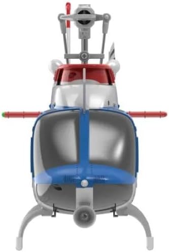RC ERA C138-PRO Bell-206 Brushless Stabilized 6-Axis Gyroscope 6CH 3D RC Helicopter With Optical Flow Sensor and Upgraded Transmitter - Remote Control Helicopter RTF For Beginner & Adults (Blue)