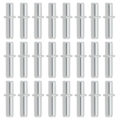 The Lord of the Tools 100 Clavijas de Soporte de Estante de Metal de 3 Mm X 14 Mm Clavijas de Soporte de Estante Clavijas de Empuje para Estantes de Armarios de Cocina Soporte de Clavija para Estantes