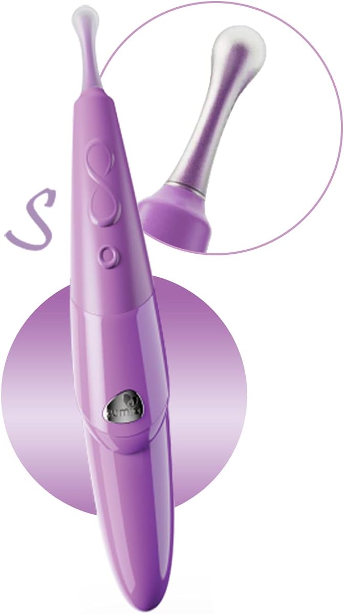 Zumio S Clitoral Stimulator for Women- Wireless High-Frequency G-Spot, Quick Orgasm, Waterproof, Splashproof, Rechargeable, Rotating Vaginal Massager Masturbation Adult Sex Toys | 2-Year Warranty