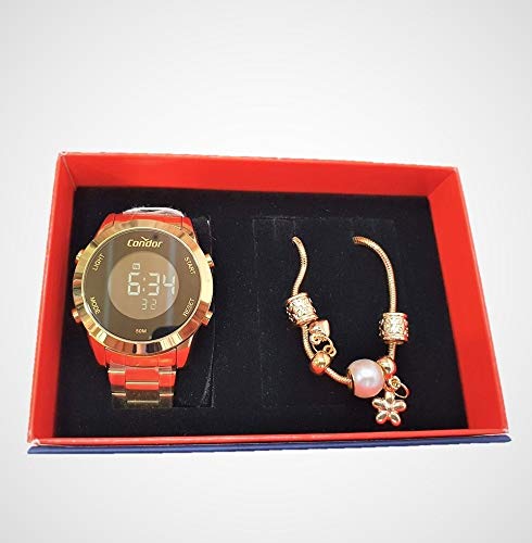 Kit Condor Feminino Digital Dourado - COBJ3279AA/K4P