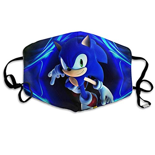 Preisvergleich Produktbild Mundschutz Sonics-Game Hedgehog Gesichtsschutz Gesichtsschutz Mundschutz Gesichtsschutz Stirnband Schal Bandanas Kinder Männer im Freien