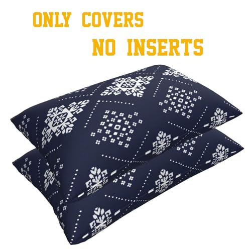 Coussin de canapé rectangulaire bleu marine 60x80 pour le salon - 5