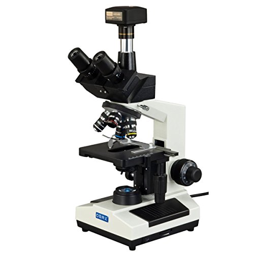 Omax 40X-2500X Full Size Lab Digital Trinocular Compound Led Microscope With 14Mp Usb Camera And 3D Mechanical Stage - M837Zl-C140U #TOP1