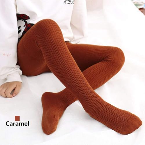 CHUNG Toddler Little Girls Cotton Tights Footed Thick Winter Cable Knit Legging Pantyhose Stocking2