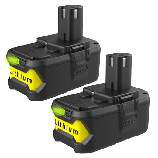 ANTRobut 2Packs 8.0Ah Battery Compatible with Ryobi 18V Battery P108 P102 P103 P104 P105 P107 P109 P122 P145 Replacement Ryobi Batteries