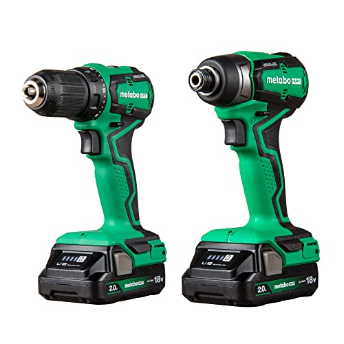 Metabo HPT 18V MultiVolt™ Sub-Compact Driver Drill/Impact Cordless Combo Kit | High Torque | Brushless Motor | Lifetime Tool Warranty | KC18DDXS thumbnail 11