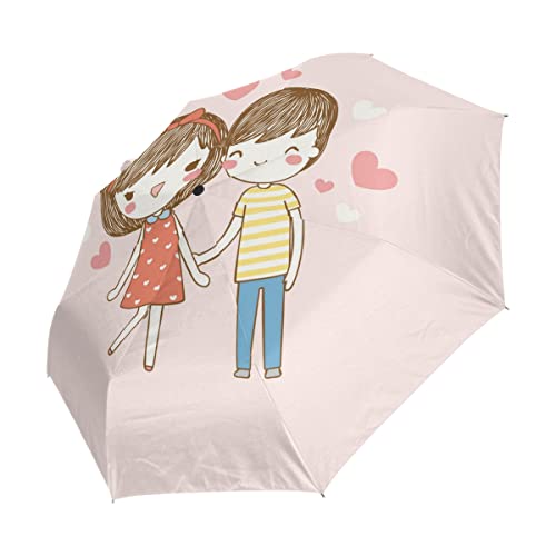 Parapluie pliable automatique anti-UV pour toute la famille